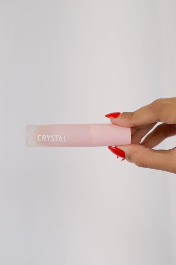 Crystal lip gloss