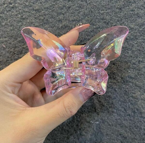 Crystal hair clip